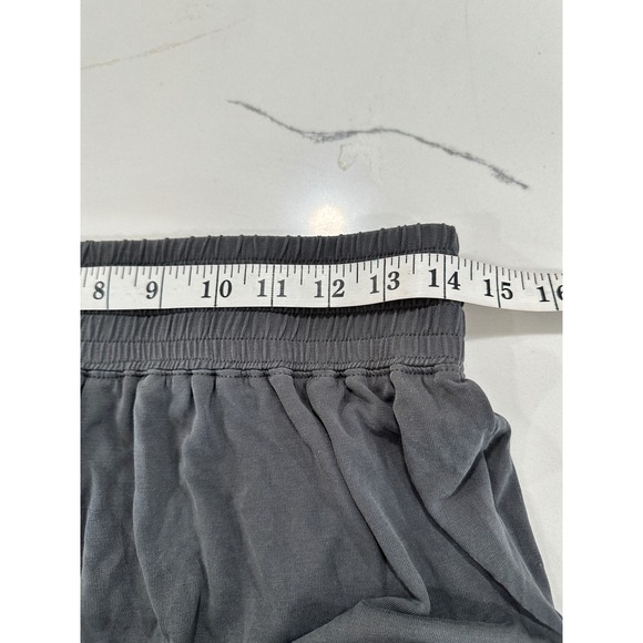 American Eagle Outfitters Jogger Pants Charcoal Gray Elastic Waist Pockets‎ M - Picture 5 of 6